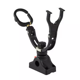 Подставка под удочку черная в комплекте с креплением CFMT303 CFRH805