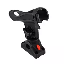 Держатель спиннинга черный в комплекте с креплением CFMT303 CFRH303