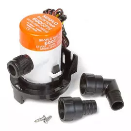 Помпа осушительная 12 В, 600GPH (2271 л/час), SeaFlo SFBP1G60002