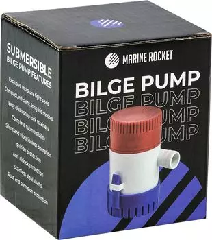 Помпа осушительная Marine Rocket, 1100GPH (4163.5 л/ч), 12 В MR8028-1100