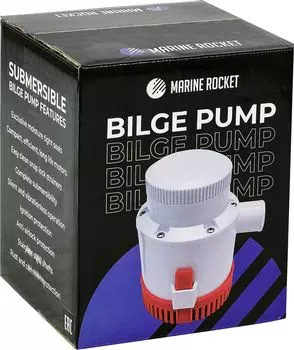 Помпа осушительная Marine Rocket, 3000GPH (11355 л/ч), 24 В MR810-3000-24