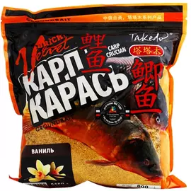 Прикормка BRICK Velvet BV0201 (Карп+Карась), ваниль, Takedo 0,8кг (10 шт) tr-194536