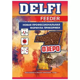 Прикормка DELFI Feeder (озеро; карамель, гвоздика, 800 г) tr-194580