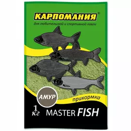 Прикормка Master Fish Амур 1кг пакет Карпомания tr-194257