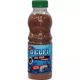 Прикормка зимняя DELFI ICE FISH Tornado (окунь + плотва; гаммарус + мотыль, красная, 500 мл) DFG-506 tr-218626