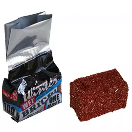 Прикормка зимняя увлажненная TAKEDO BRICK! Ice (плотва; ваниль, гаммарус, мотыль, 100 г) tr-218691