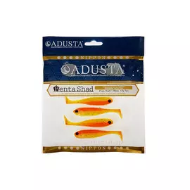 Приманка ADUSTA Penta shad 3" #100 Green Chart Glitter Orange hg-01578_1827