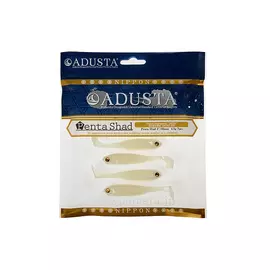 Приманка ADUSTA Penta shad 4" #001 White Glow hg-01579_399