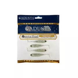Приманка ADUSTA Penta shad 4" #013 Clear Silver Glitter S hg-01579_1422
