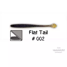 Приманка GARY YAMAMOTO Flat Tail 4.5" #002 hg-01853_261