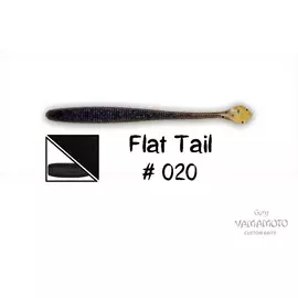 Приманка GARY YAMAMOTO Flat Tail 4.5" #020 hg-01853_1325