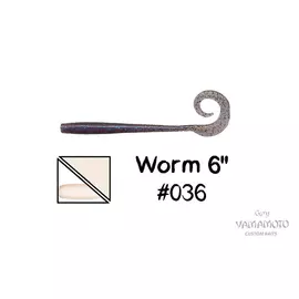Приманка GARY YAMAMOTO Worm 6" #036 hg-01855_1064