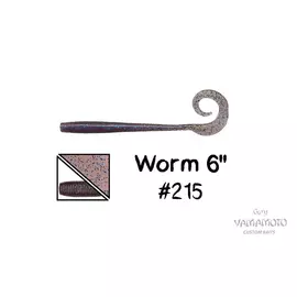 Приманка GARY YAMAMOTO Worm 6" #215 hg-01855_3218