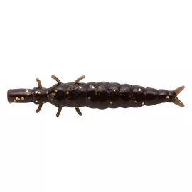 Приманка NIKKO Caddisfly Larvae S 23мм #Brown Gold Glitter hg-02425_1282