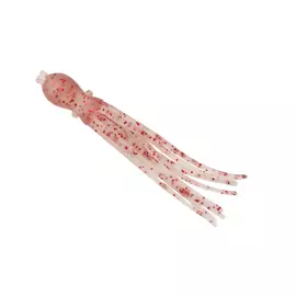 Приманка NIKKO Octopus 4.5" #UV Red Glitter hg-02415_2148