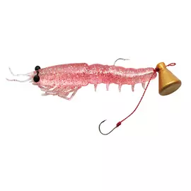 Приманка NIKKO Saruebi Shrimp 100мм #8 #Pink Glitter hg-02422_1277