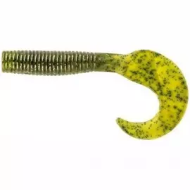 Приманка съедобная ALLVEGA "Flutter Tail Grub" 8см 3,6г (7шт.) цвет green pumpkin SB-FTG80-016 tr-216077