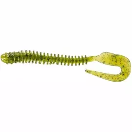 Приманка съедобная ALLVEGA "Monster Worm" 10см 3,3г (6шт.) цвет green pumpkin SB-MW100-016 tr-216103