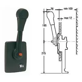 Привод дистанционного управления газом и реверсом 700ss more-10015317