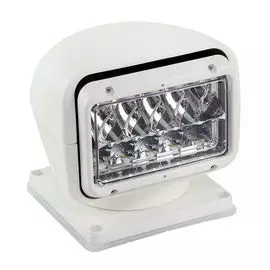 Прожектор с дистанционным управлением, белый корпус, светодиодный, брелок и джойстик, модель 220 SL22061CW12VSS