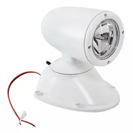 Прожектор с дистанционным управлением, белый корпус, ксенон, брелок, модель 981 SL98171CSP12VSS