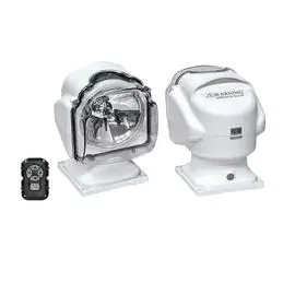 Прожектор стационарный ксеноновый с беспроводным пультом управления, белый SL054-CWP