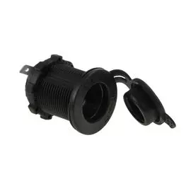 Разъем прикуривателя врезной, чёрный 4620136056052