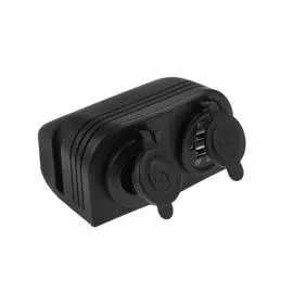 Разъем USB 5В 3.1А и прикуриватель для крепления на приборную панель AES121440PU