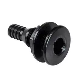 Разъем водосброса пластиковый под шланг 19 мм, черный SFDS2075001