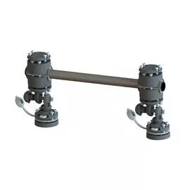 Рейлинг быстросъемный с регулировкой угла наклона 400мм 030219T