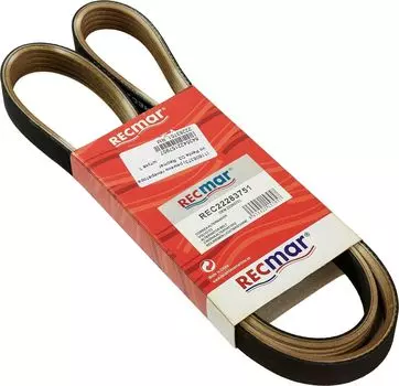 Ремень генератора Volvo Penta D3, Recmar 22283751_RM