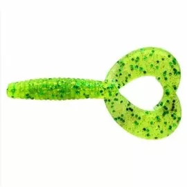 Резина съедобная твистер takedo hunter двухвостый (50 мм цв. d003 ароматизатор креветка 8 шт) tr-209877