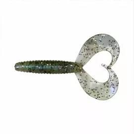 Резина съедобная твистер TAKEDO Hunter Двухвостый (50 мм цв. D008 ароматизатор креветка 8 шт) tr-209879