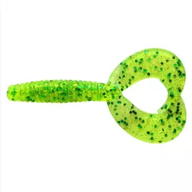 Резина съедобная твистер TAKEDO Hunter Двухвостый (70 мм цв. D003 ароматизатор рыба 8 шт) tr-209888