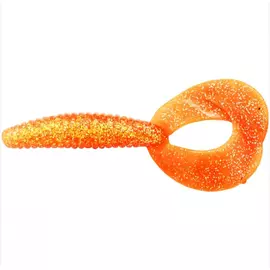 Резина съедобная твистер TAKEDO Hunter Двухвостый (70 мм цв. S030 ароматизатор рыба 8 шт) tr-209896