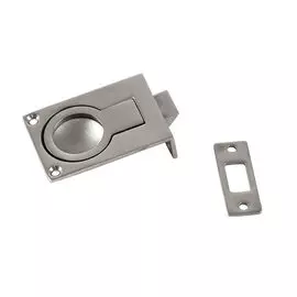 Ручка палубная потайная с защелкой, 57x40x17, нержавеющая 1825