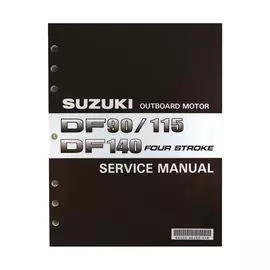 Руководство по обслуживанию Suzuki DF90/115/140(англ.) 9950090J0601E