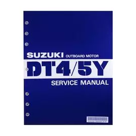 Руководство по обслуживанию Suzuki DT4/5(англ.) 995009860401E