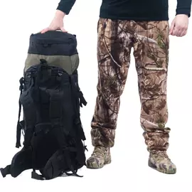 Рюкзак Шерп 80л (оксфорд 600d ПУ ) Белый камень tr-203496