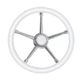 Рулевое колесо Osculati, диаметр 350 мм, цвет белый 45-135-03