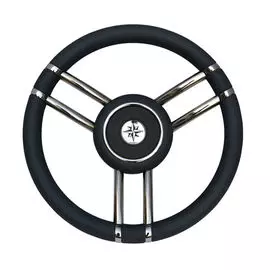 Рулевое колесо Osculati, диаметр 350 мм, цвет черный 45-178-11