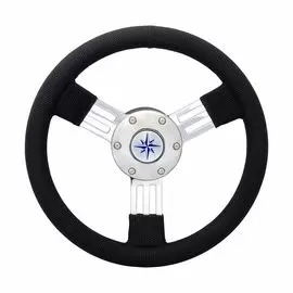 Рулевое колесо PEGASO обод белый, спицы серебряные д. 300 мм VN13327-08