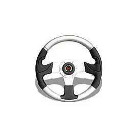 Рулевое колесо «thunder», серебристые спицы / серебристо-черный обод. more-10016464