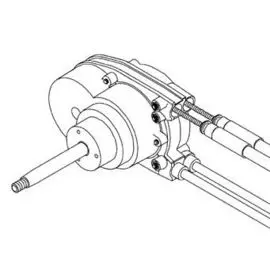 Рулевой редуктор NFB 4.2 Dual под 2 троса more-10015167