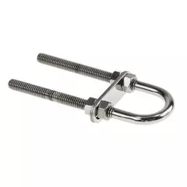 Рым-болт U-образный D8 мм, Lрез. 80 мм 11416