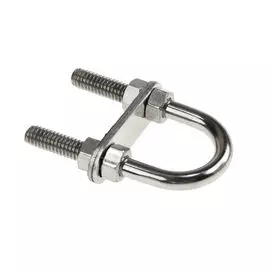 Рым-болт U-образный D8 мм, Lрез. 35 мм 11414