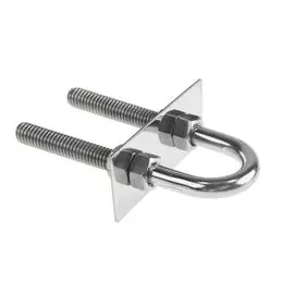 Рым-болт U-образный D9.5 мм, Lрез. 76 мм 11471