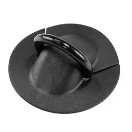 Рым буксировочный, круглое основание, D68 мм, пластиковое кольцо 00000000041