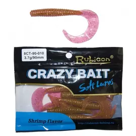 Съедобная силиконовая приманка RUBICON Crazy Bait CT 3.7g, 90mm, цвет 010 арт. 8CT-90-010 (6 шт) tr-197621