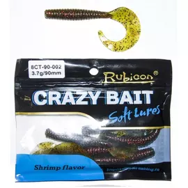 Съедобная силиконовая приманка RUBICON Crazy Bait CT 3.7g, 90mm, цвет 002 арт. 8CT-90-002 (6 шт) tr-197617